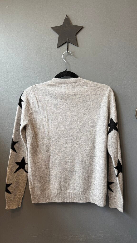 Star Sleeve Cashmere Sweater