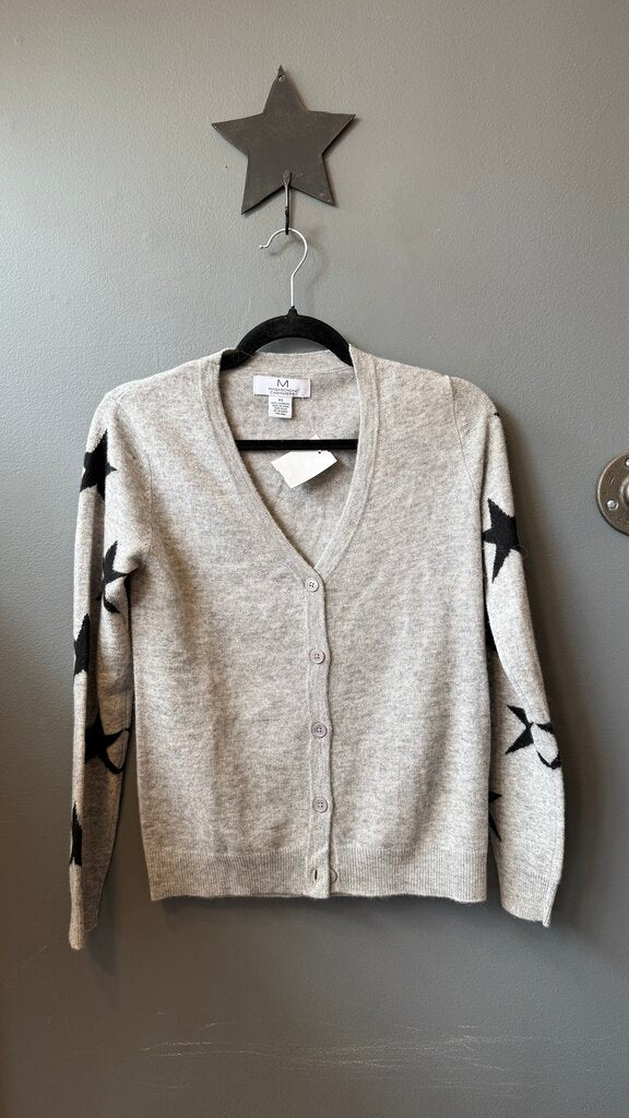 Star Sleeve Cashmere Sweater