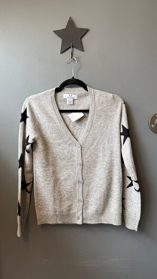 Star Sleeve Cashmere Sweater