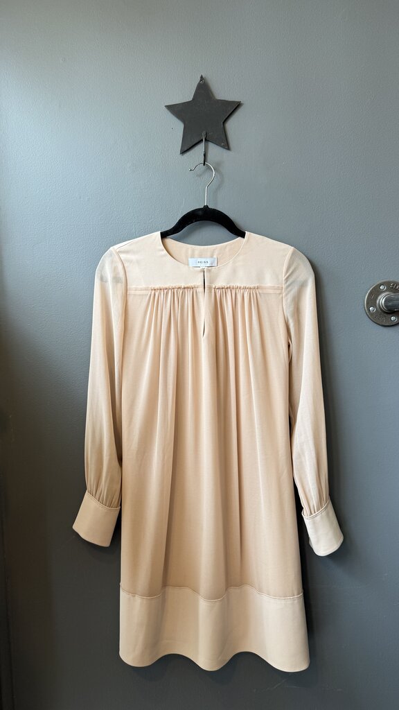 Chiffon Belted Swing Dress