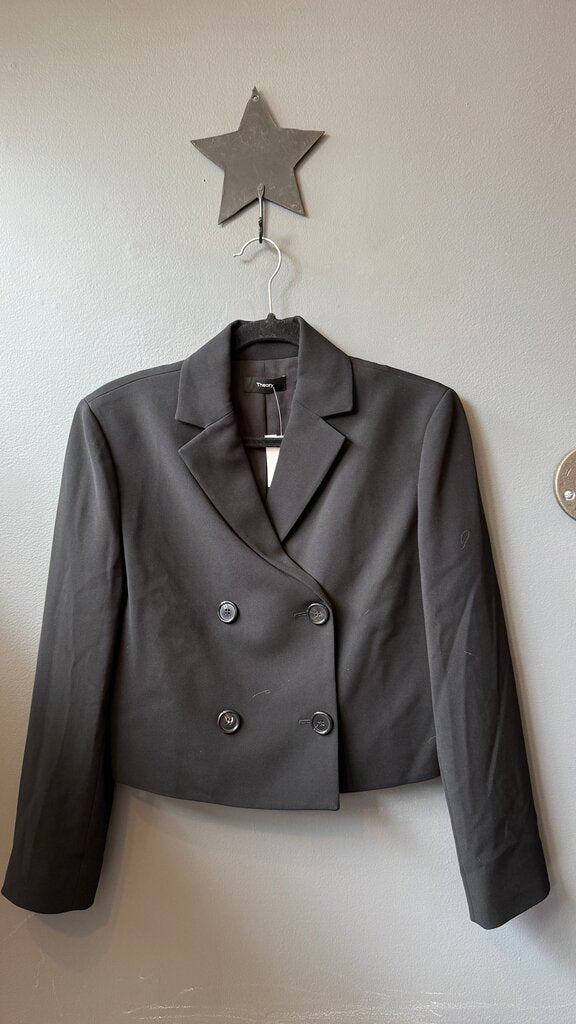 Crop Double Breasted Blazer