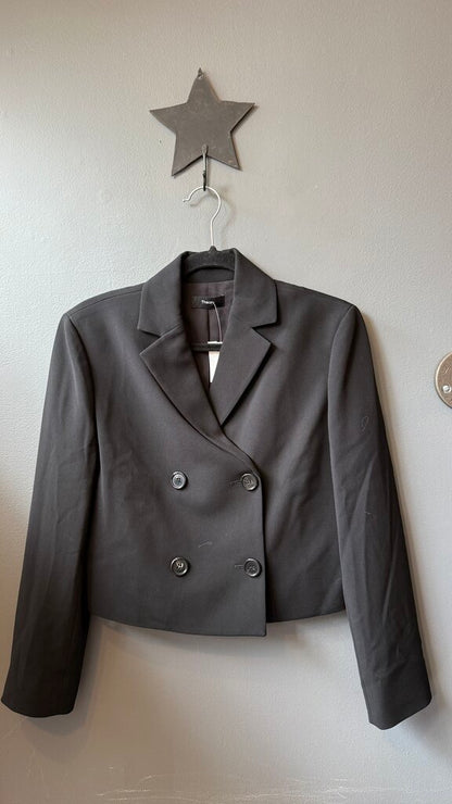 Crop Double Breasted Blazer
