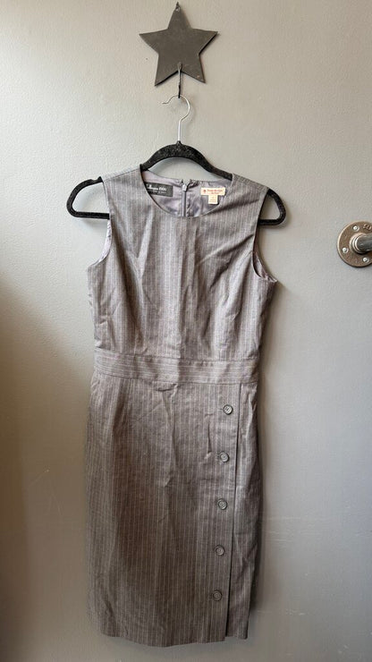 Suiting Stripe Sheath Dress