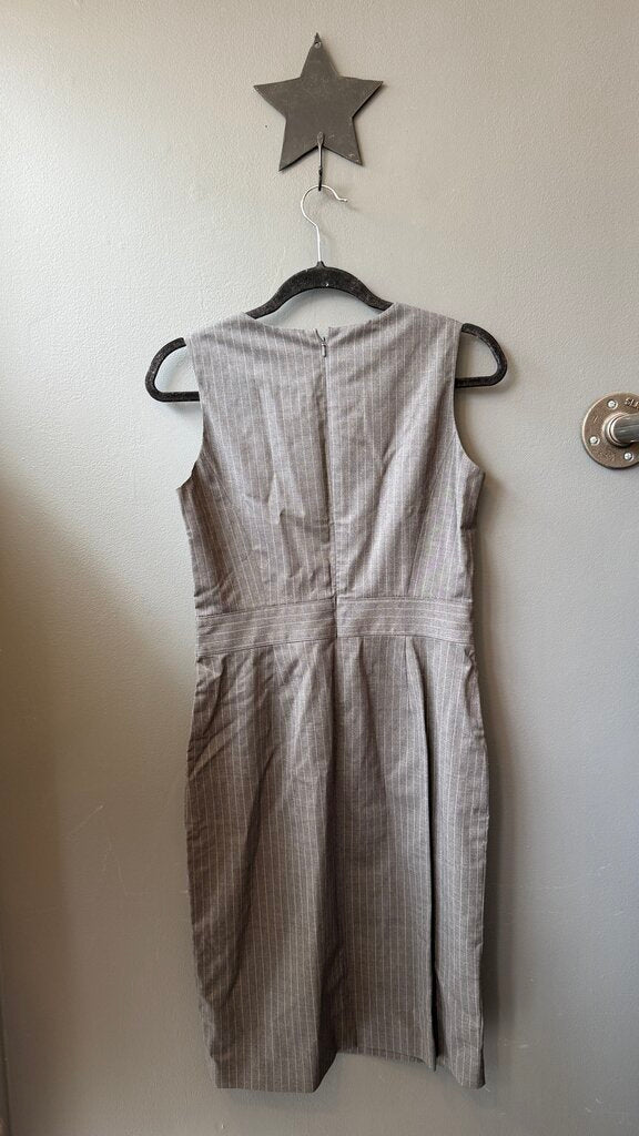 Suiting Stripe Sheath Dress