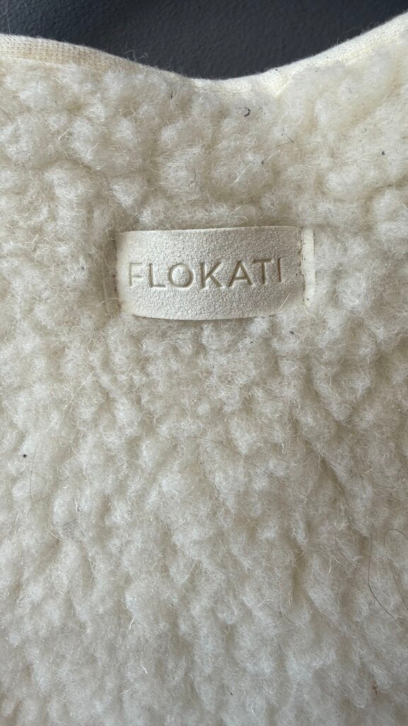 Wool Shearling Sherpa Long Vest