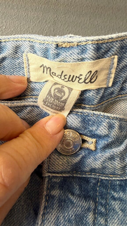 Darted Barrel Leg Jeans