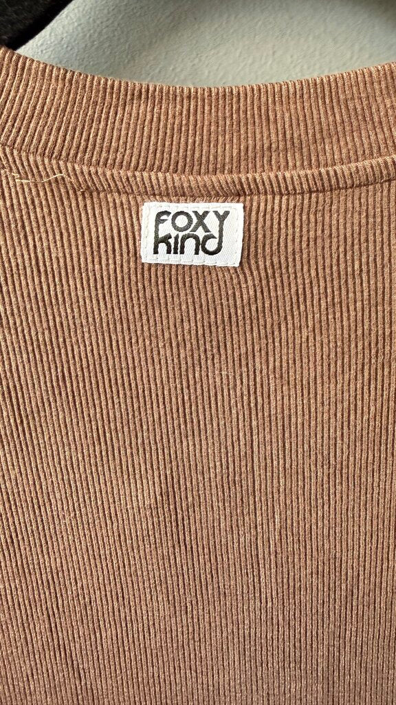 Set Ribbed Oversized Top + Flare Pants