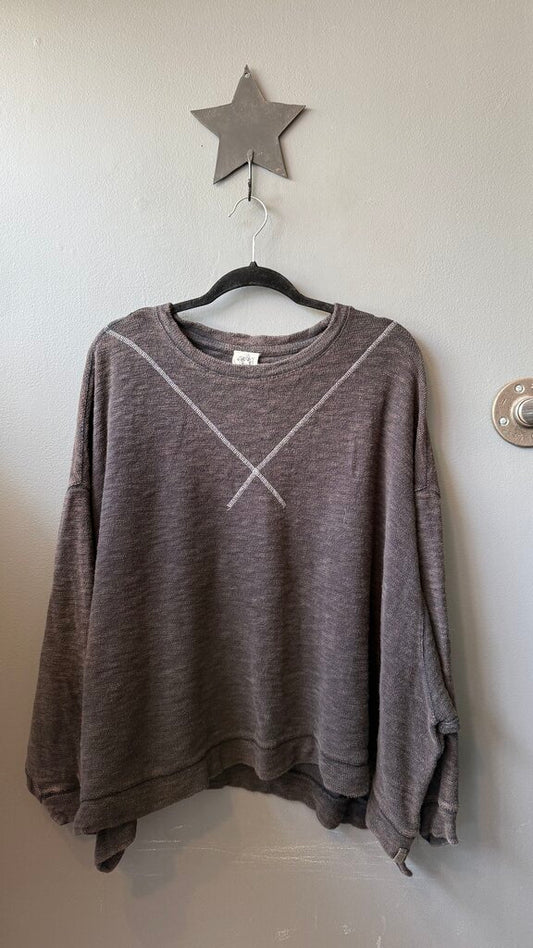 Terry Oversized Sweatshirt