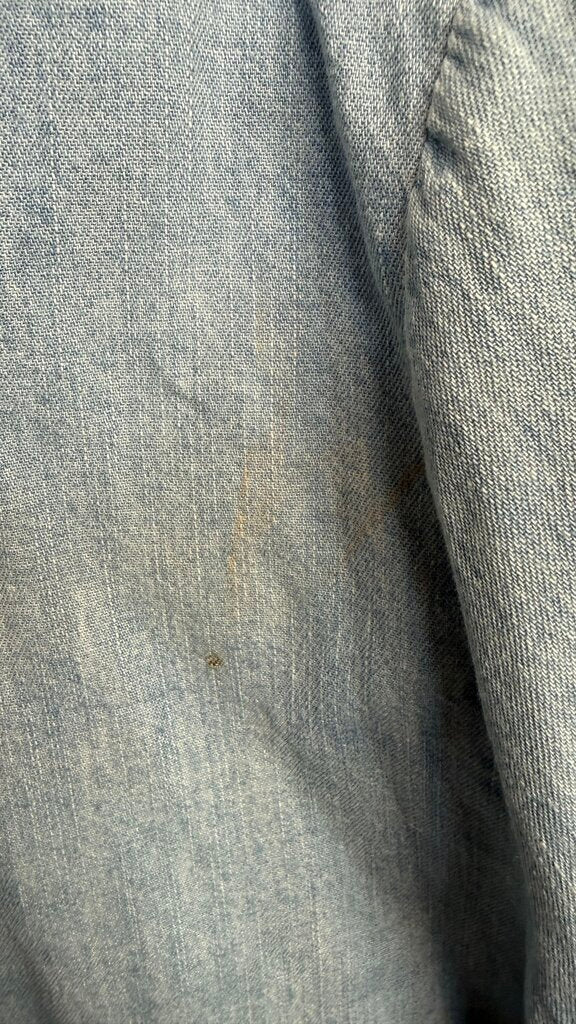 Chambray Popover Blouse