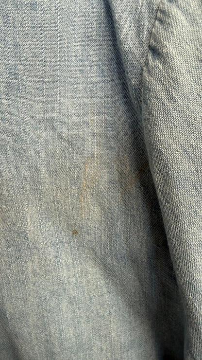 Chambray Popover Blouse