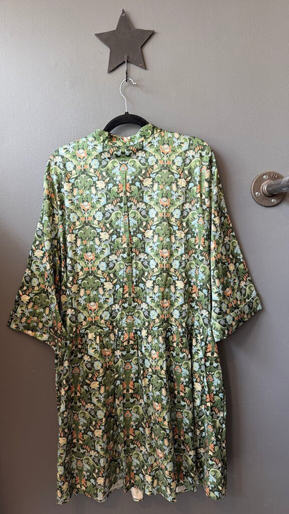 Floral Shirtdress