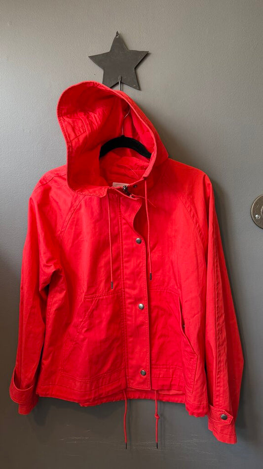 Water Repellent Hooded Jacket