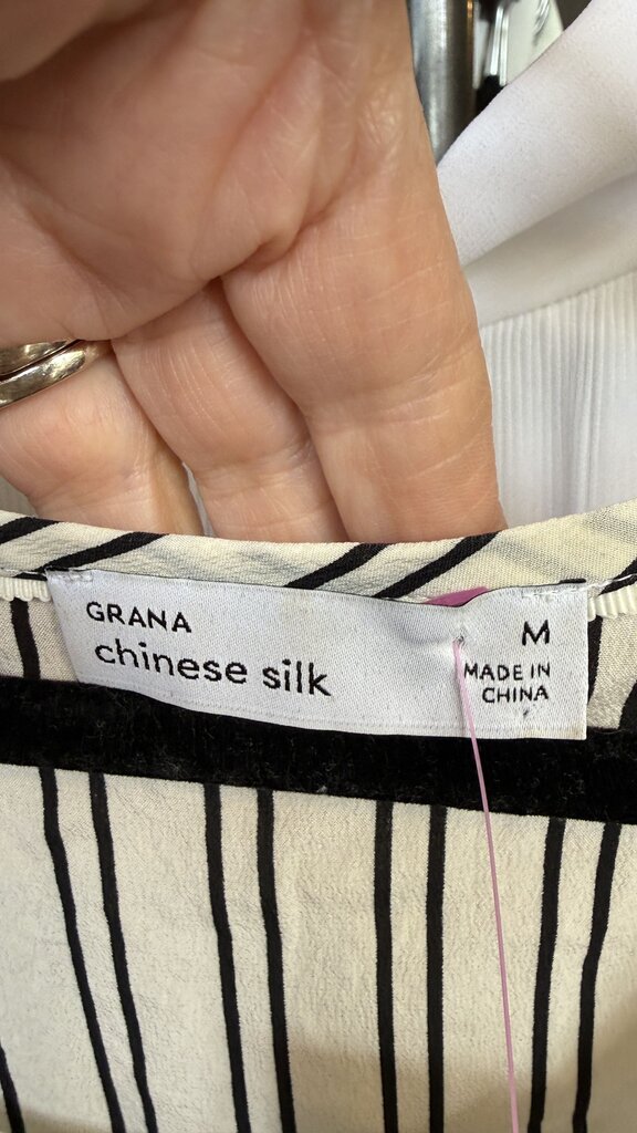 Chinese Silk Striped Tank