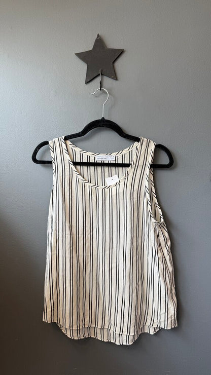 Chinese Silk Striped Tank