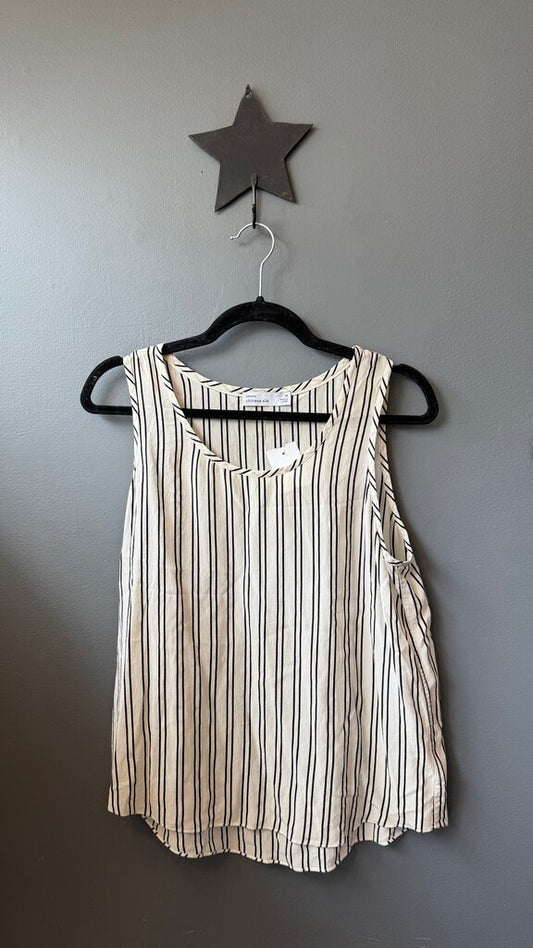 Chinese Silk Striped Tank