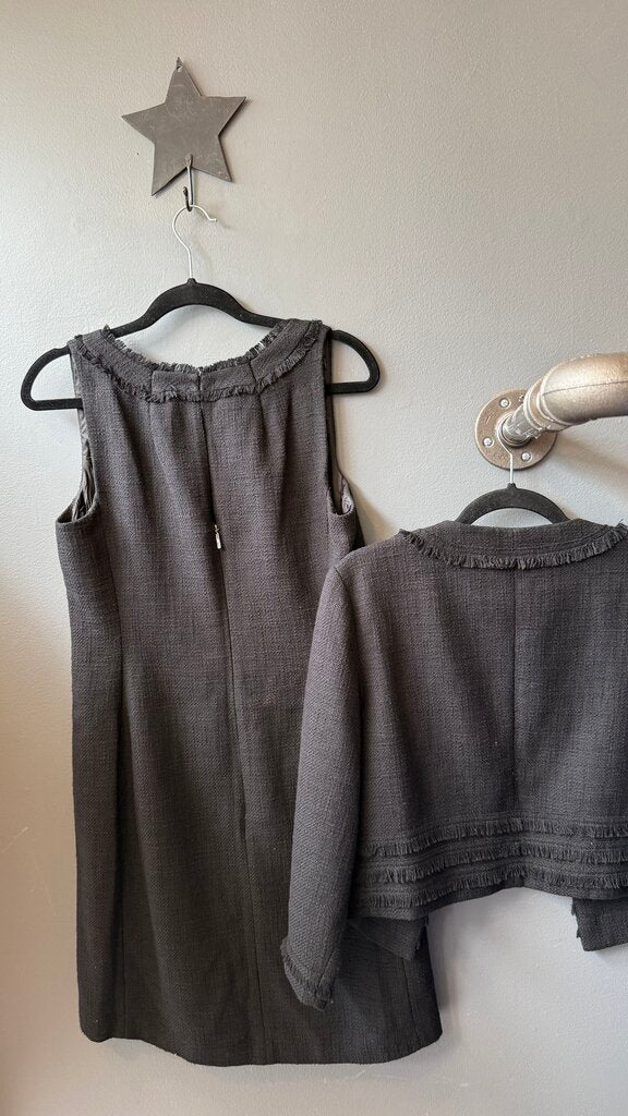 Set Tweed Shift Dress + Jacket
