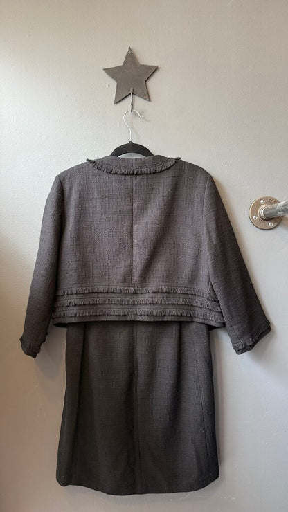 Set Tweed Shift Dress + Jacket