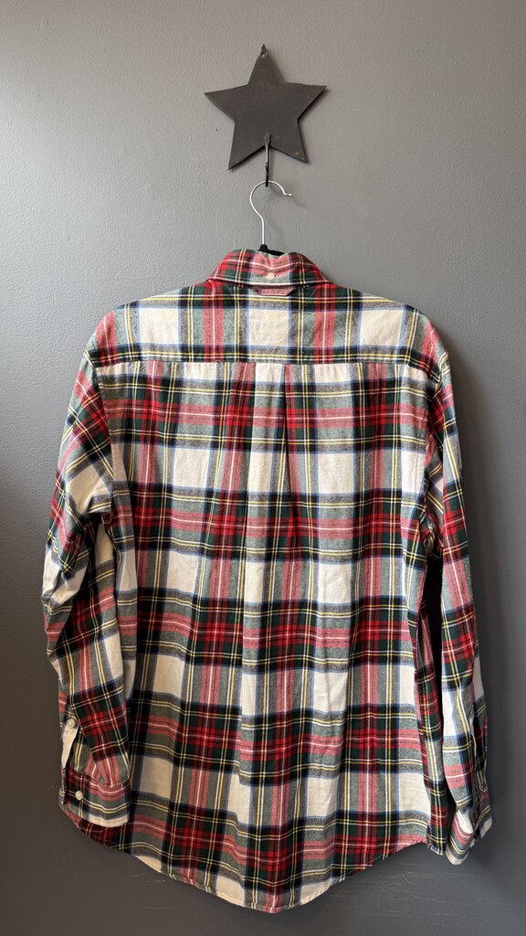 Flannel Plaid Button Down Shirt