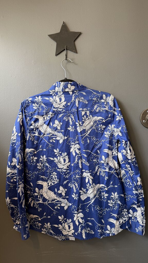 Floral Poplin Button Up Shirt