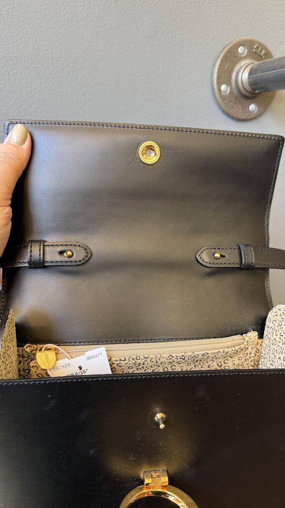 Vintage Panthere Top Handle Crossbody Bag