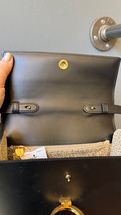 Vintage Panthere Top Handle Crossbody Bag