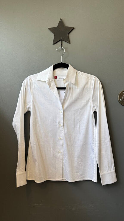White Classic Button Up Shirt