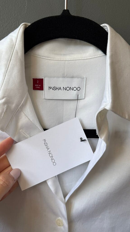 White Classic Button Up Shirt