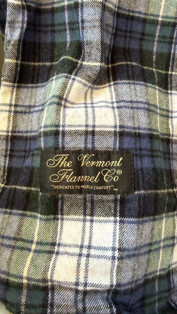 Flannel Plaid Henley Top