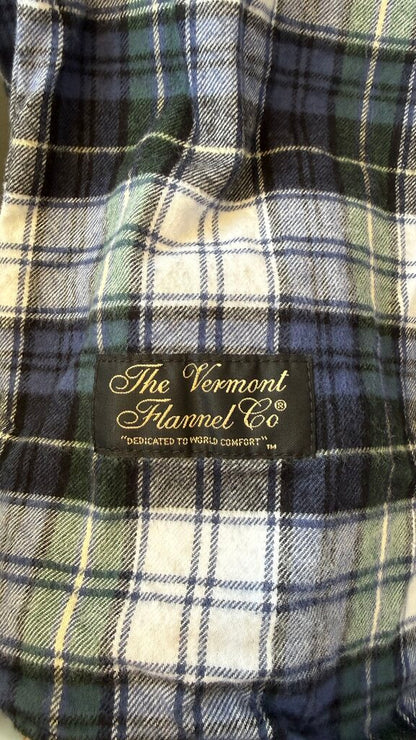 Flannel Plaid Henley Top