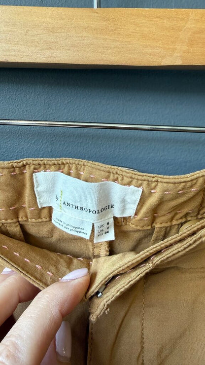 Wide Leg Sateen Pants
