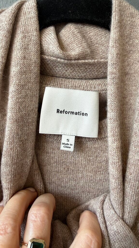 Tie Neck Cashmere Shell
