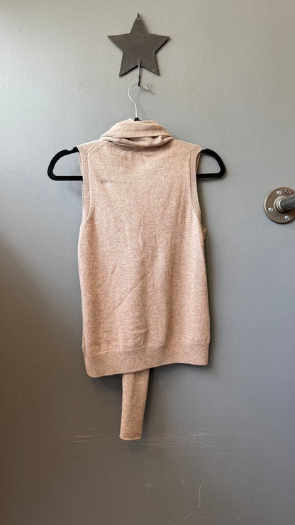 Tie Neck Cashmere Shell