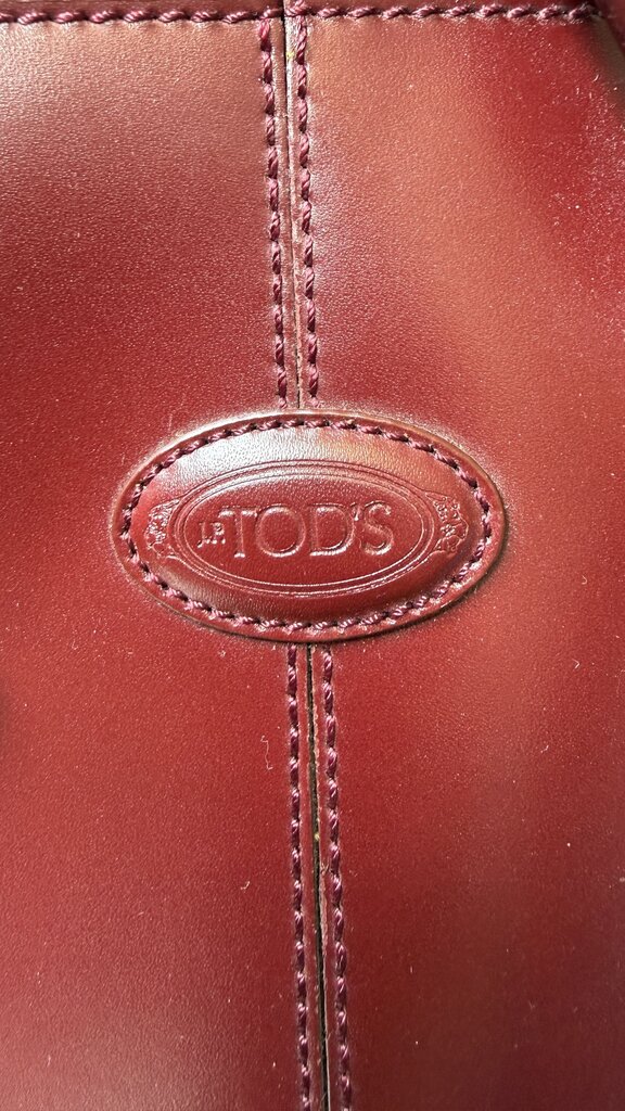 Leather Top Handle Zipper Tote Bag