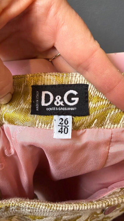 Jacquard y2k Mini Skirt