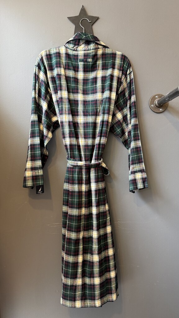 Flannel Plaid Bathrobe