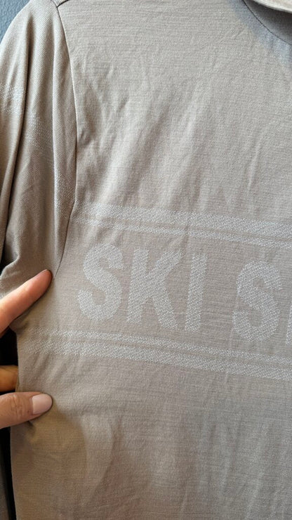 SKI SKI SKI Stretch Turtleneck Top