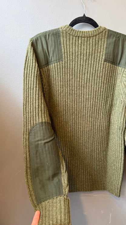 Merino Wool Ribbed Sweater