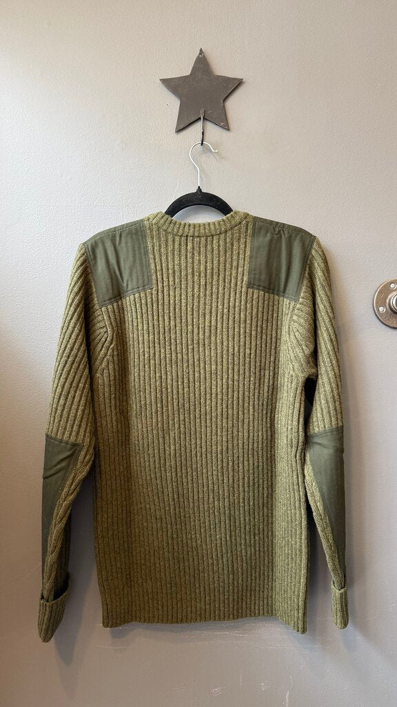 Merino Wool Ribbed Sweater