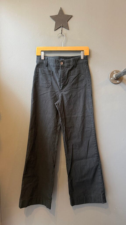 Lizzie Wide Leg Patch Pocket Pants
