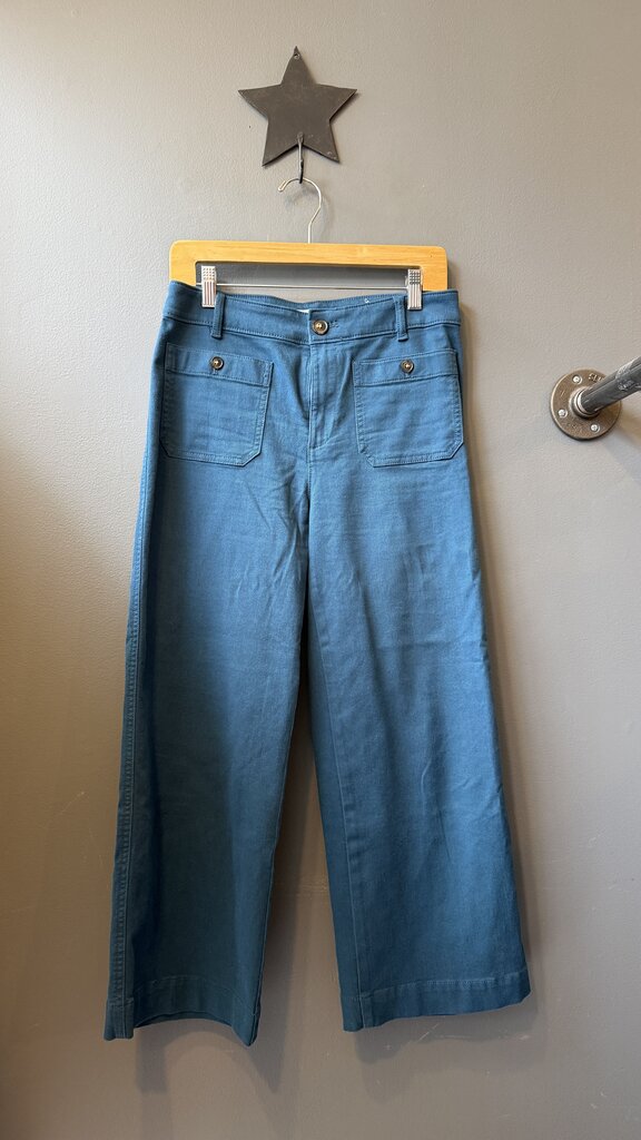 Palmer Wide Leg Patch Pocket Pants