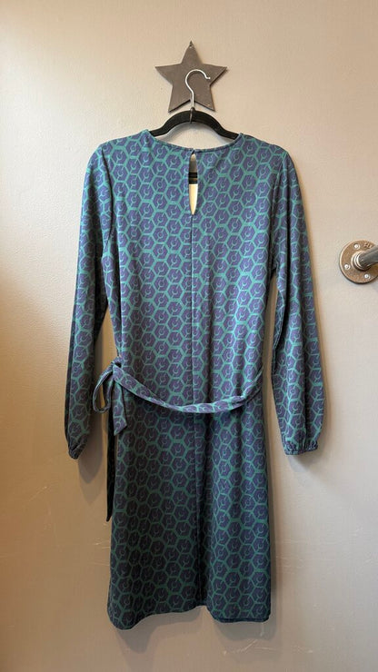 Knit Geometric Shift Dress