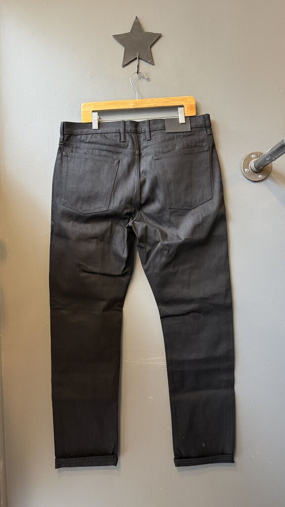 Selvedge Denim Black Jeans