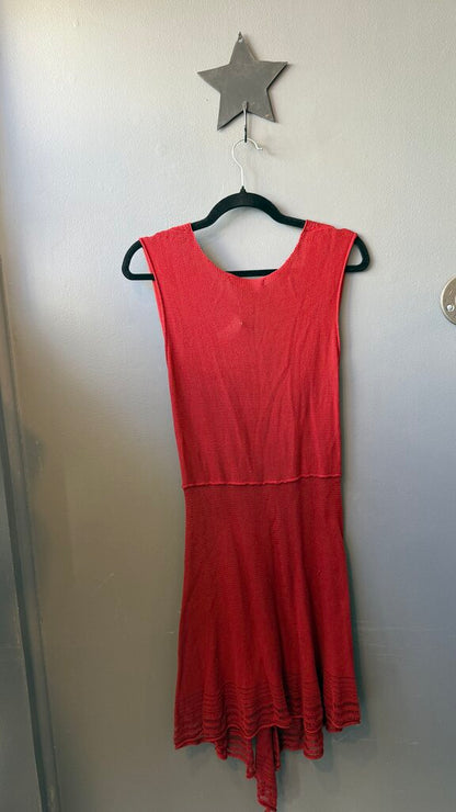Knit Wrappy Sweater Dress