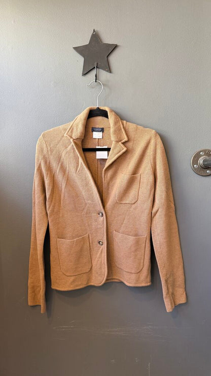 Merino Wool Sweater Blazer