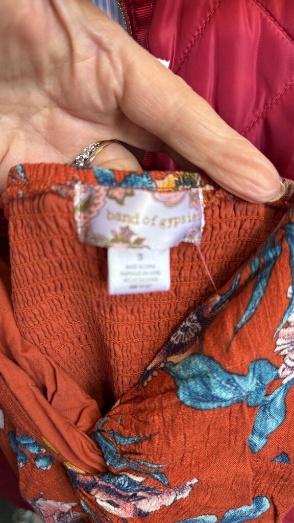 Floral Crinkle Jumpsuit