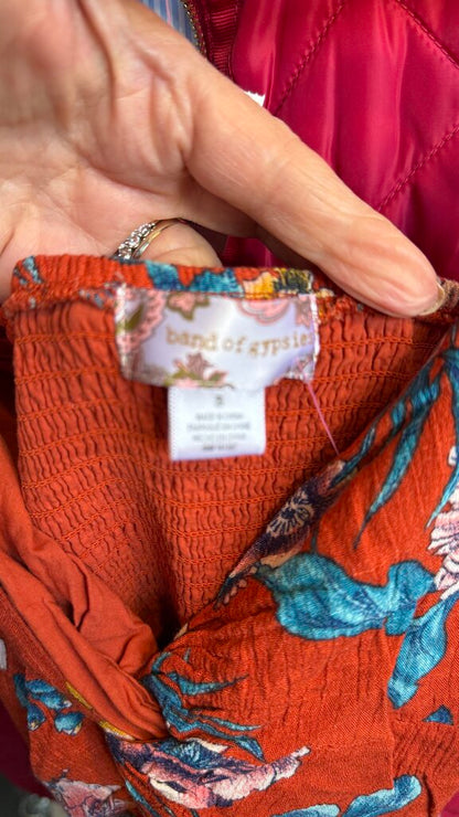 Floral Crinkle Jumpsuit