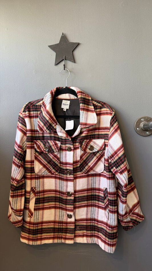 Fleece Plaid Shacket