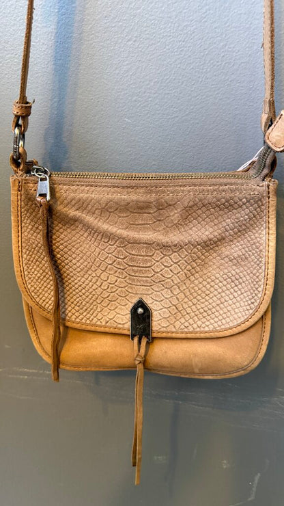 Leather Flap Crossbody Bag