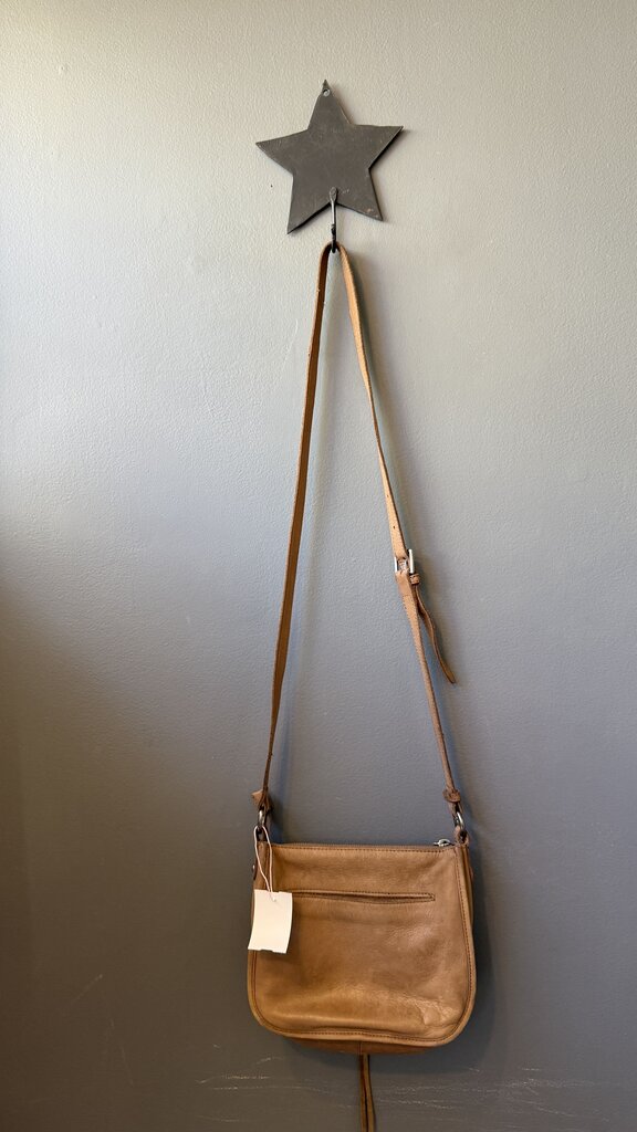 Leather Flap Crossbody Bag
