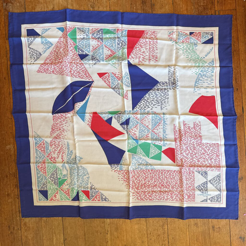Silk Vintage Square Scarf